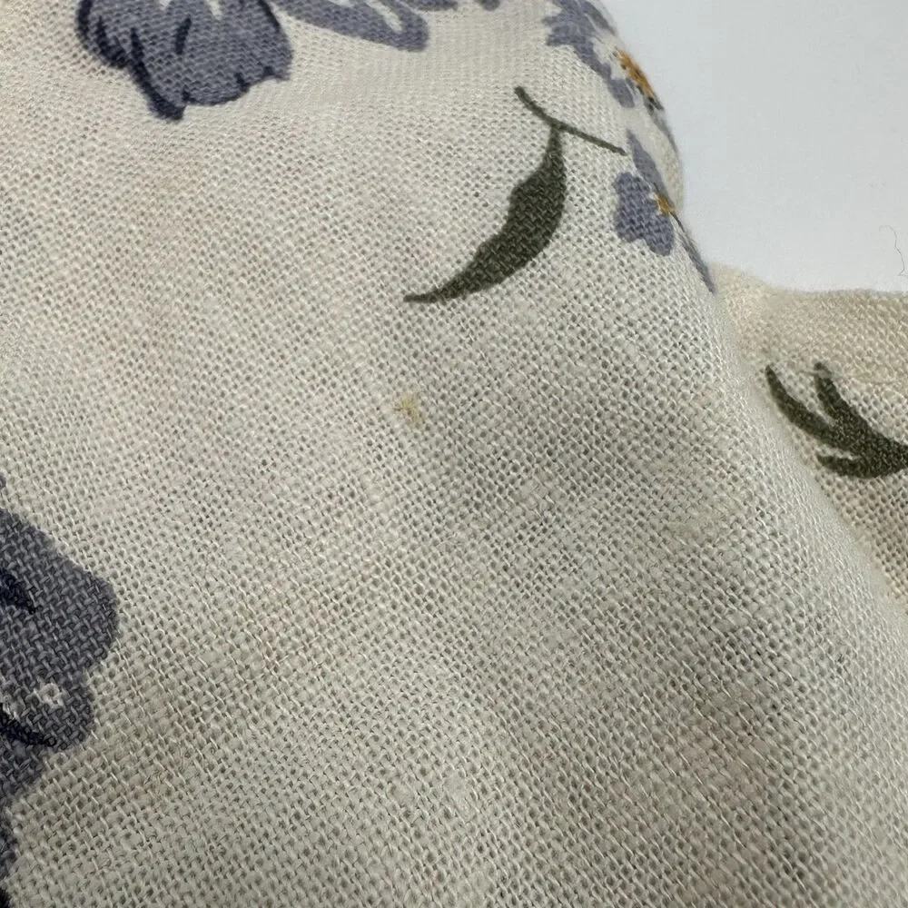 Cozy Toes Filene's Basement Floral Sleeveless Top Baby 6M Cotton Vintage Cottage